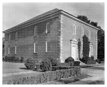 Historical Church in Lorton, VA, 1773 - Vintage Photo