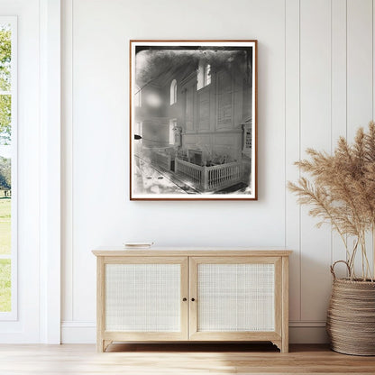 Historic Church Interior in Lorton, VA, 1773 Photo