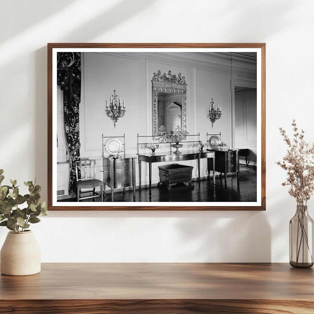 Vintage Interior of Historic Home, Fauquier County VA 1900s