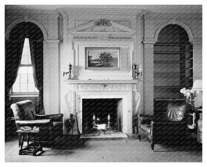 Historic Residence Interior, North Wales, VA, 20th Century
