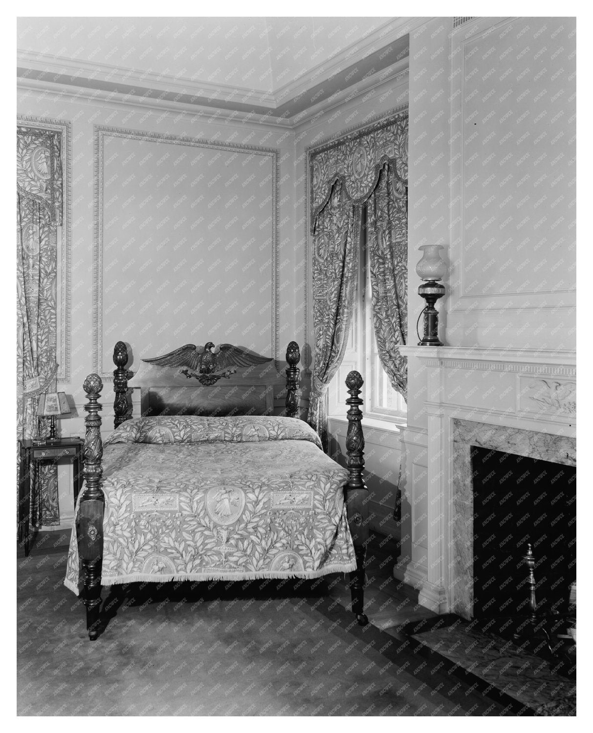 Vintage Interior Scene, Fauquier County, Virginia, 20th Cent