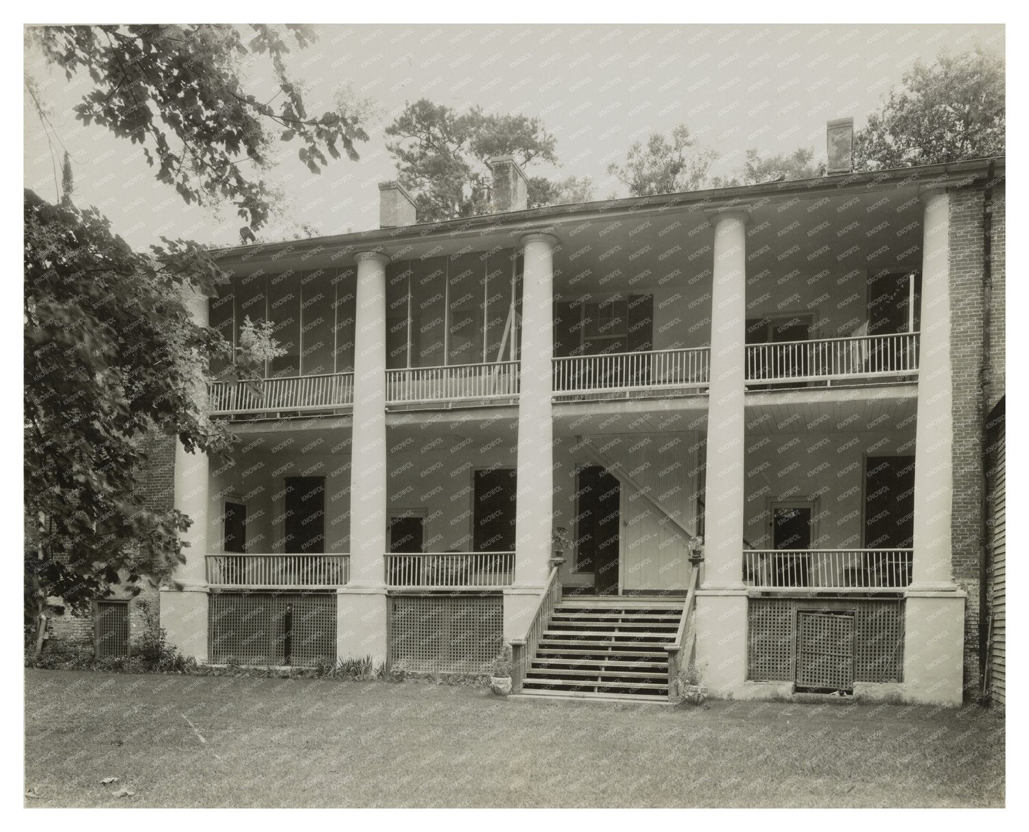 Historic Bellevue Home, Natchez, Mississippi, 1800