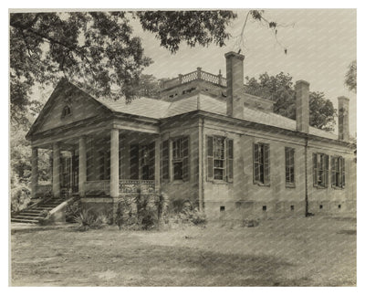 Georgian House in Natchez, Mississippi - 1852 History