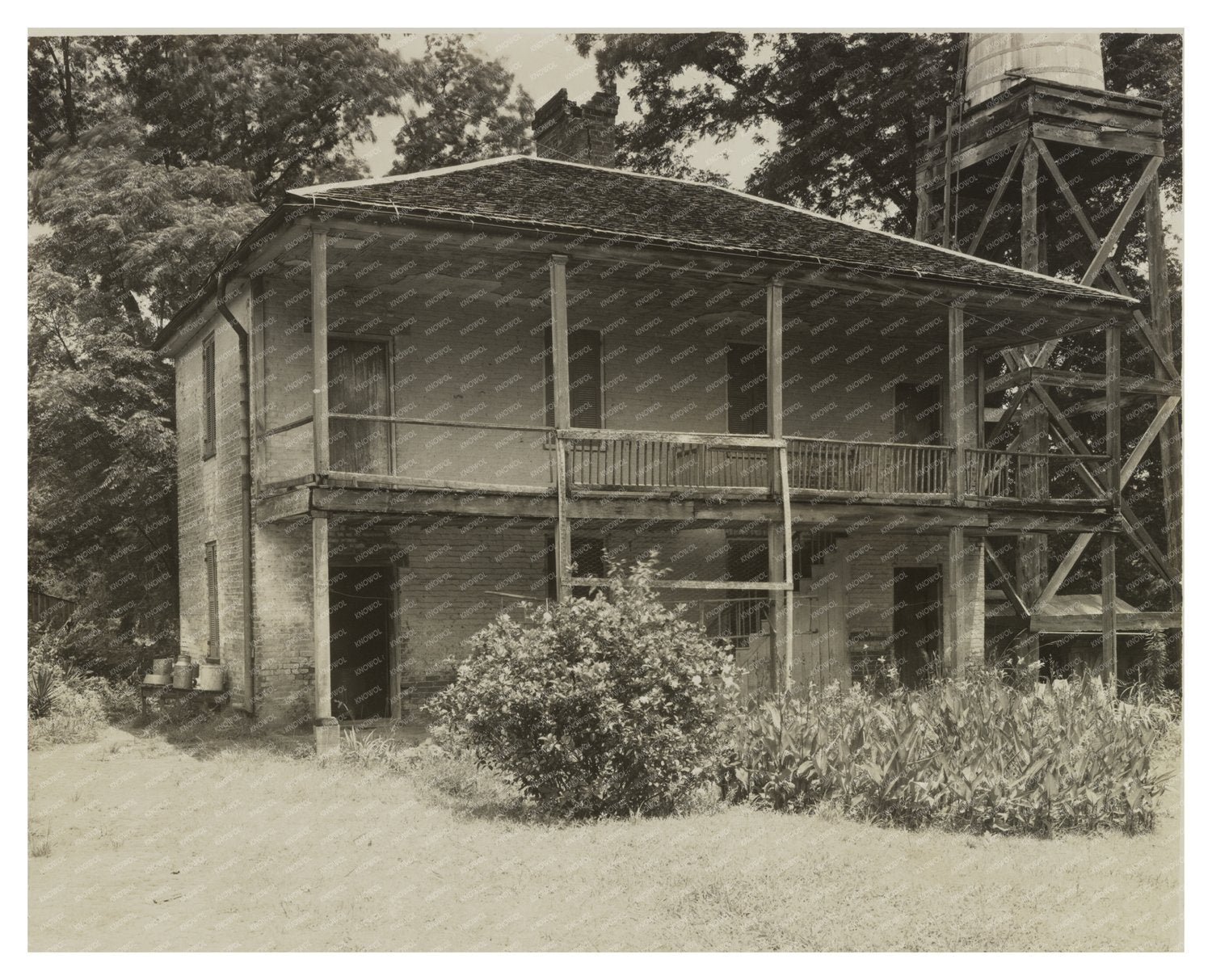 1852 Georgian House in Natchez, Mississippi History