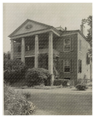 1820 Historic Natchez Home Vintage Architecture Photo