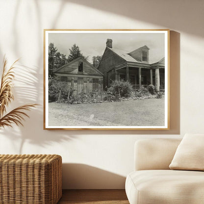 Historic Residence in Natchez, MS - 1950s Photograph