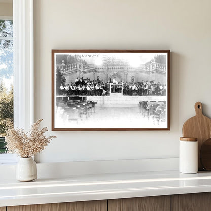 Majestic Civic Orchestra Performance in Early NYC