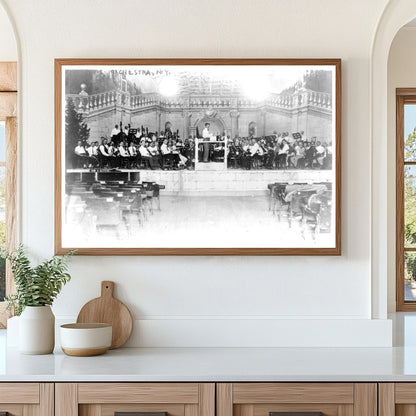 Majestic Civic Orchestra Performance in Early NYC