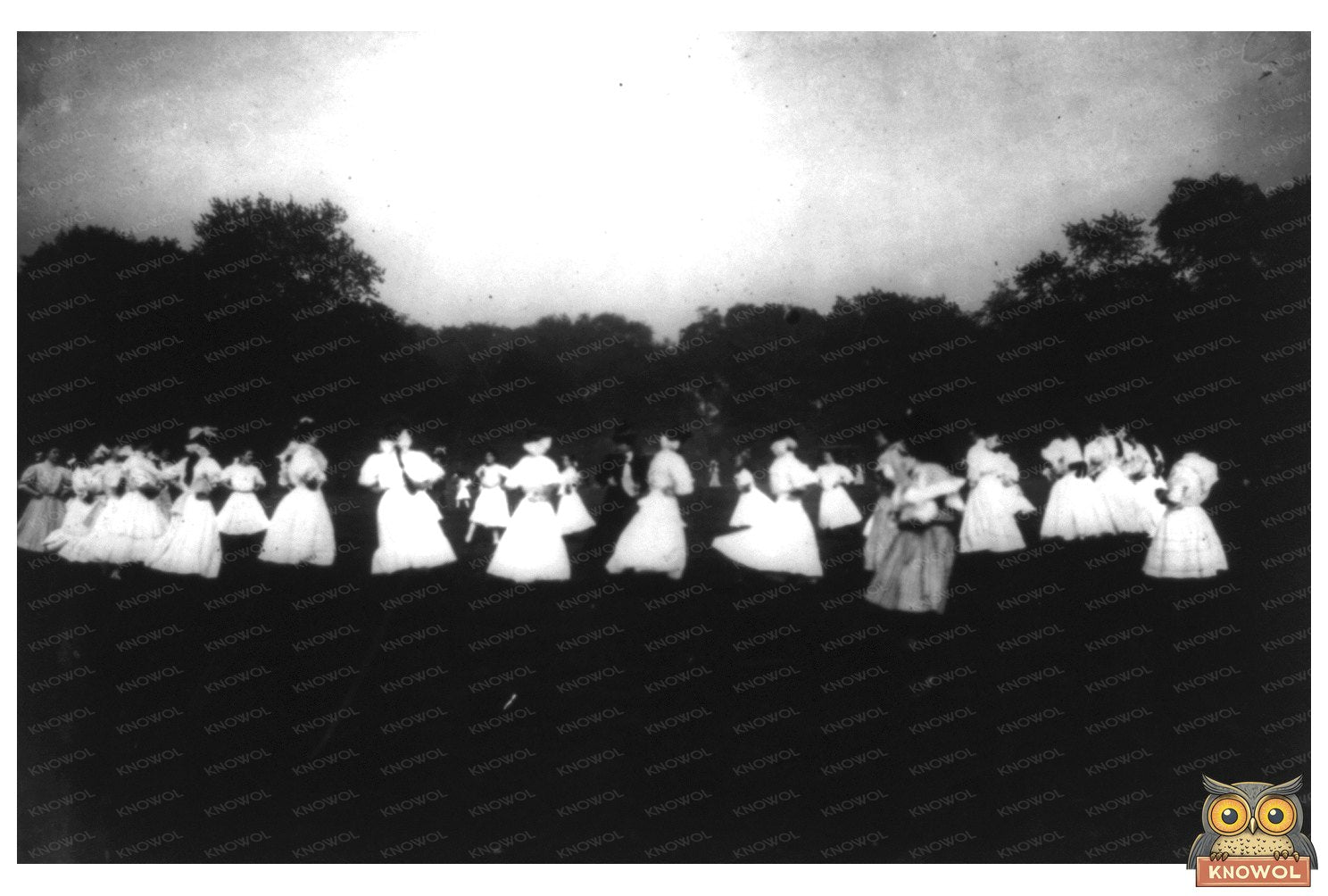 Vintage May Day Celebration: Women in Early 1900s NYC