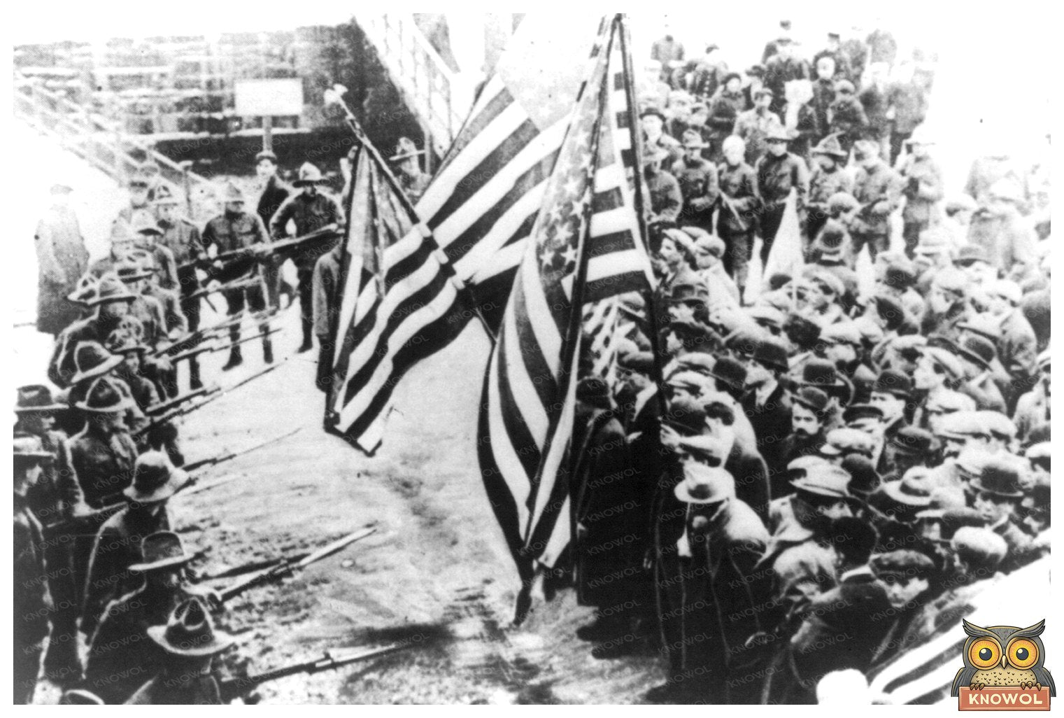 Militia Confrontation During Lawrence Strike of 1912