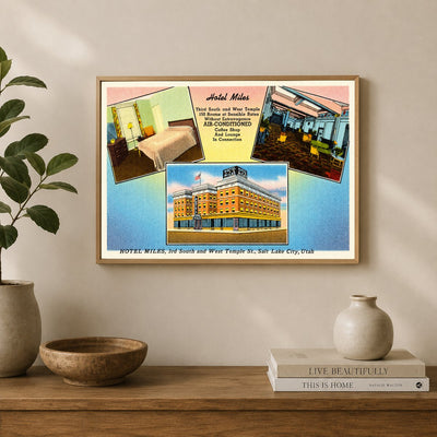 Salt Lake City, UT: Hotel Miles, 3rd South and West Temple St.