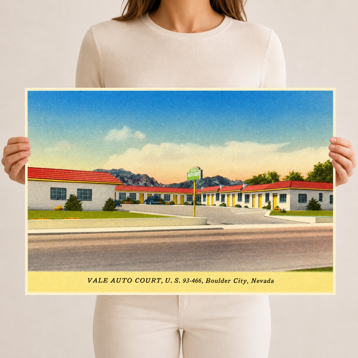 Boulder City, NV: Vale Auto Court, U.S. 93 - 466