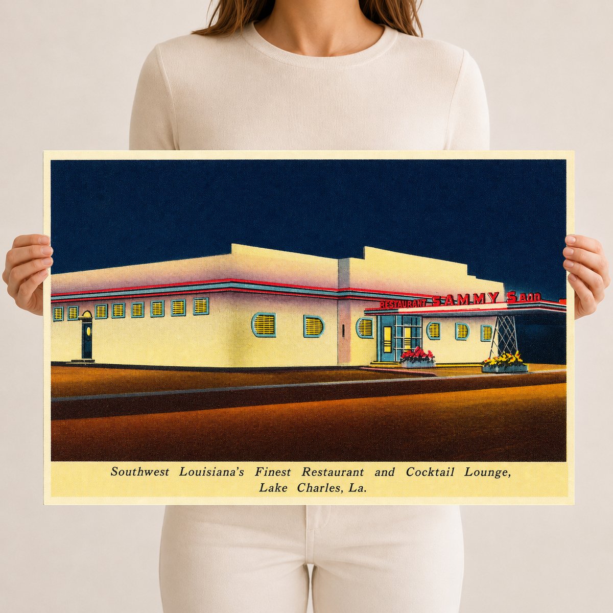 Lake Charles, LA: Sammy's Restaurant, Southwest Louisiana's finest restaurant and cocktail lounge