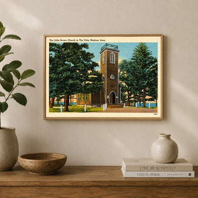 Nashua, IA: The Little Brown Church in the Vale