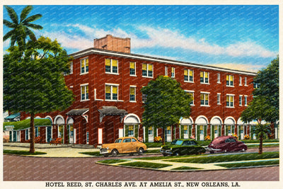 New Orleans, LA: Hotel Reed, St. Charles Ave. at Amelia St.