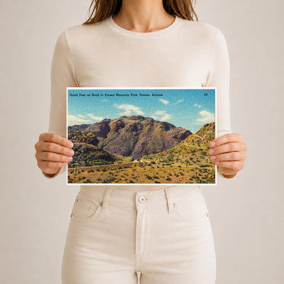 Tucson, AZ: Gates Pass on road to Tucson Mountain Park