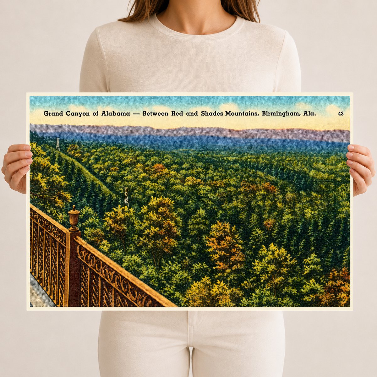 Birmingham, AL: Grand Canyon of Alabama, between Red and Shades Mountains
