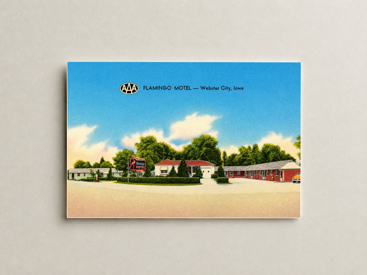 Webster City, IA: Flamingo Motel -- Webster City