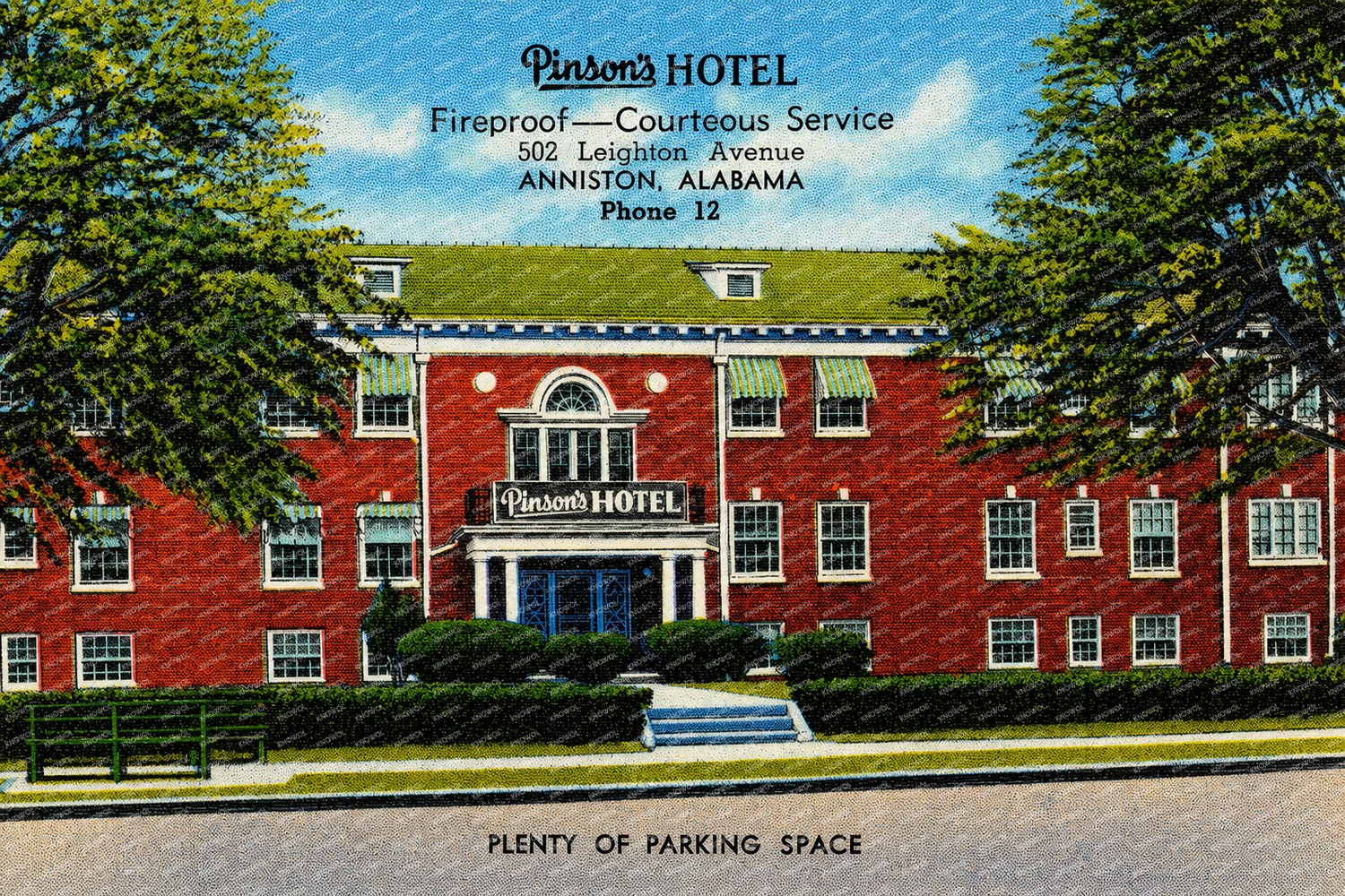 Anniston, AL: Pinson's Hotel