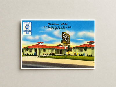 Las Vegas, NV: Gladstone Motel, 2109 So. 5th St. (U.S. 91 & 466)
