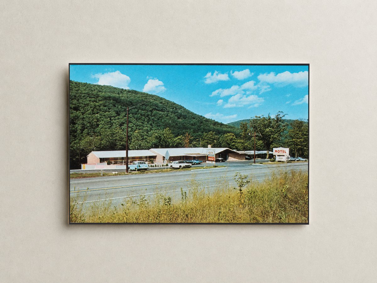 Continental Motel, RFD 5, Box 393A, Cumberland, MD 21502 — Vintage Maryland Postcard