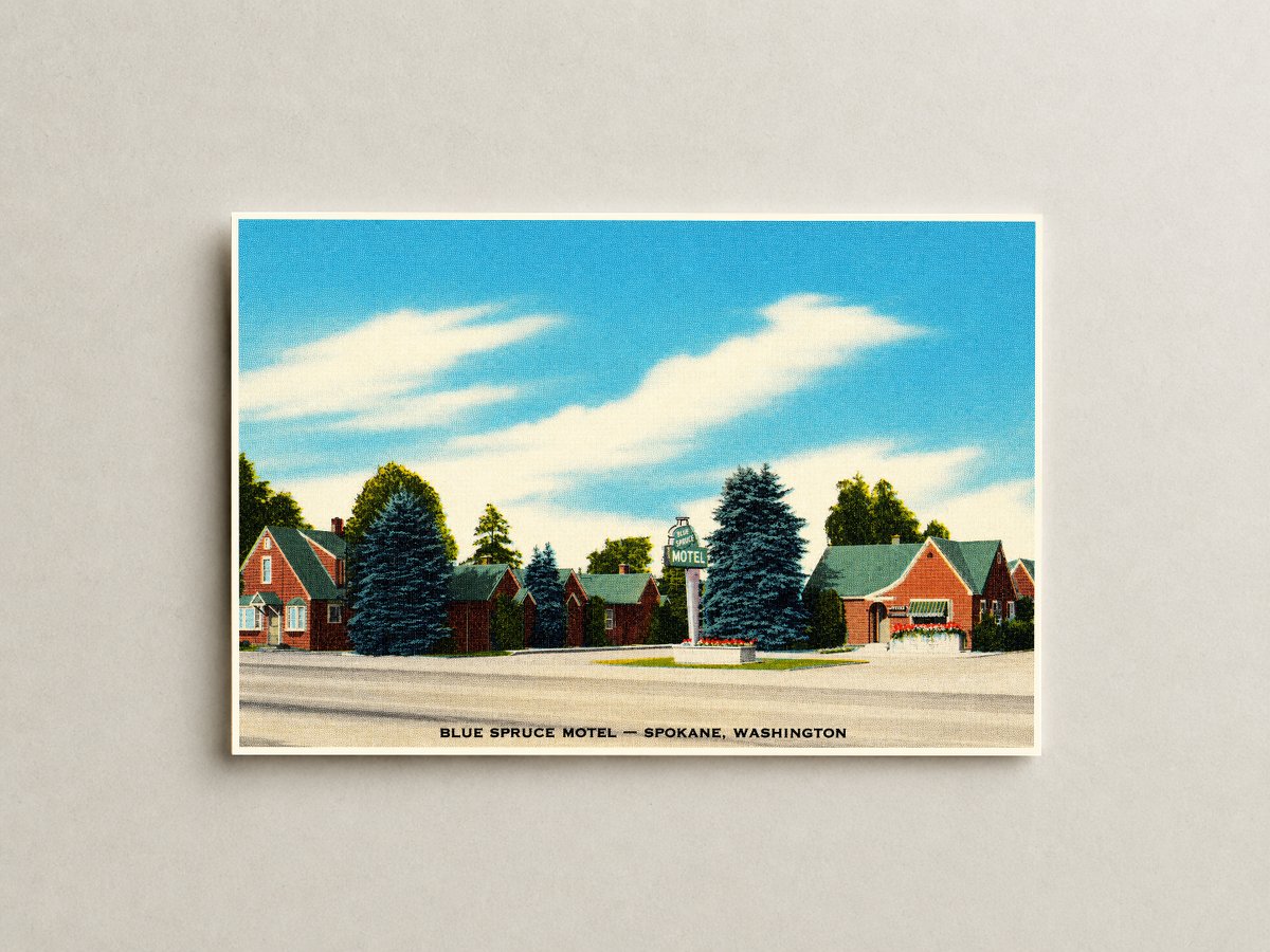 Spokane, WA: Blue Spruce Motel -- Spokane