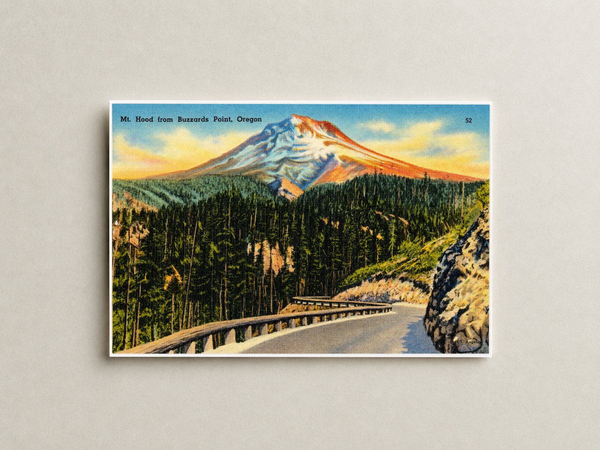 Hood, Mount, OR: Mt. Hood from Buzzards Point