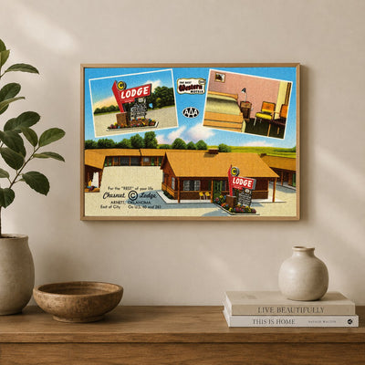Arnett, OK: For the "Rest" of your life, Chesnut © Lodge, Arnett, Oklahoma, east of city, on U.S. 60 and 283