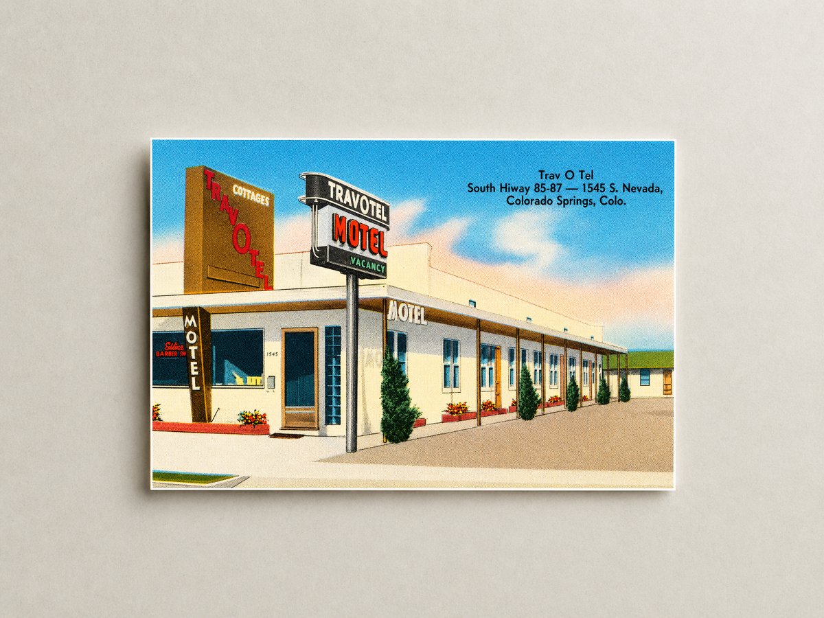 Colorado Springs, CO: Trav O Tel, South Hiway 85-87 -- 1545 S. Nevada