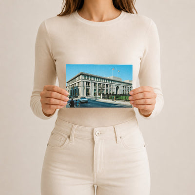Enoch Pratt Free Library, Baltimore, Maryland — Vintage Maryland Postcard