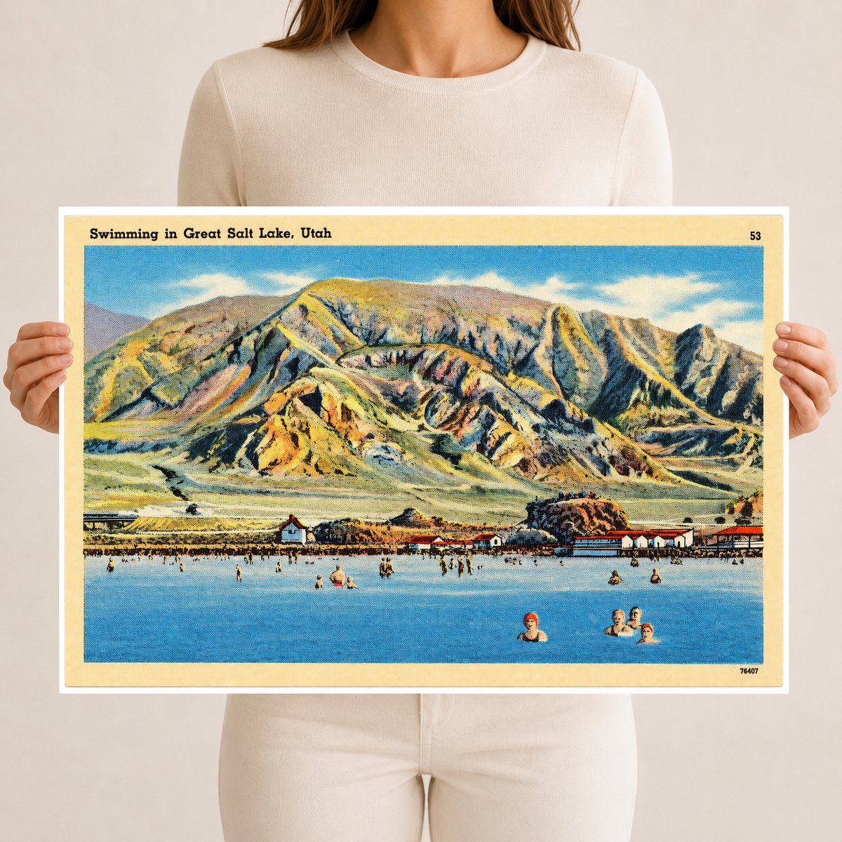 Great Salt Lake, UT: Swimming in Great Salt Lake