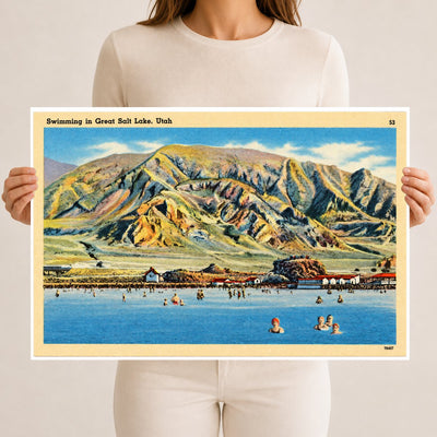 Great Salt Lake, UT: Swimming in Great Salt Lake