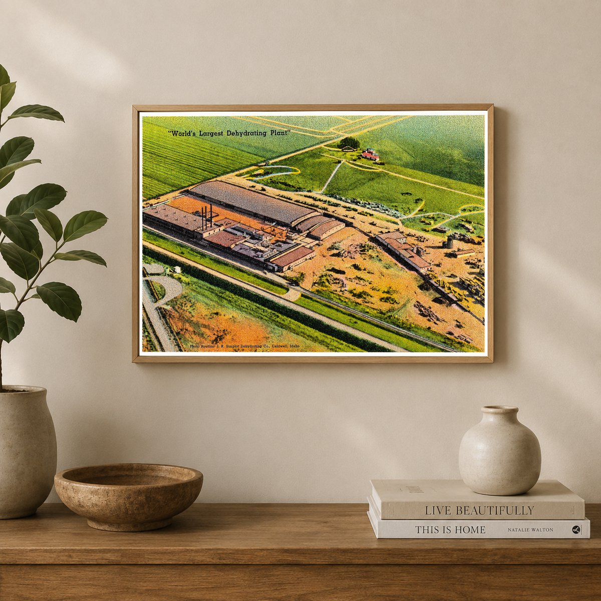 Caldwell, ID: "World's largest dehydrating plant"