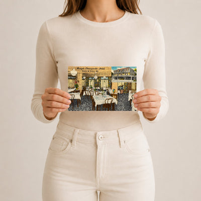 Margo's Chesapeake Hotel, Havre de Grace, MD — Vintage Maryland Postcard