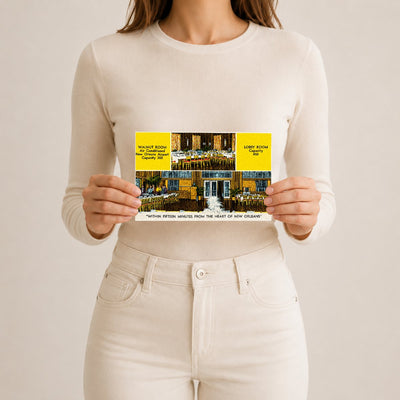 New Orleans, LA: Walnut Room, "Within fifteen minutes from the heart of New Orleans"