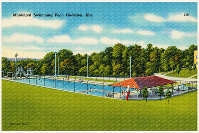 Gadsden, AL: Municipal swimming pool