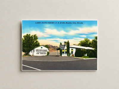 Boulder City, NV: Lake Auto Court, U.S. 93 - 466