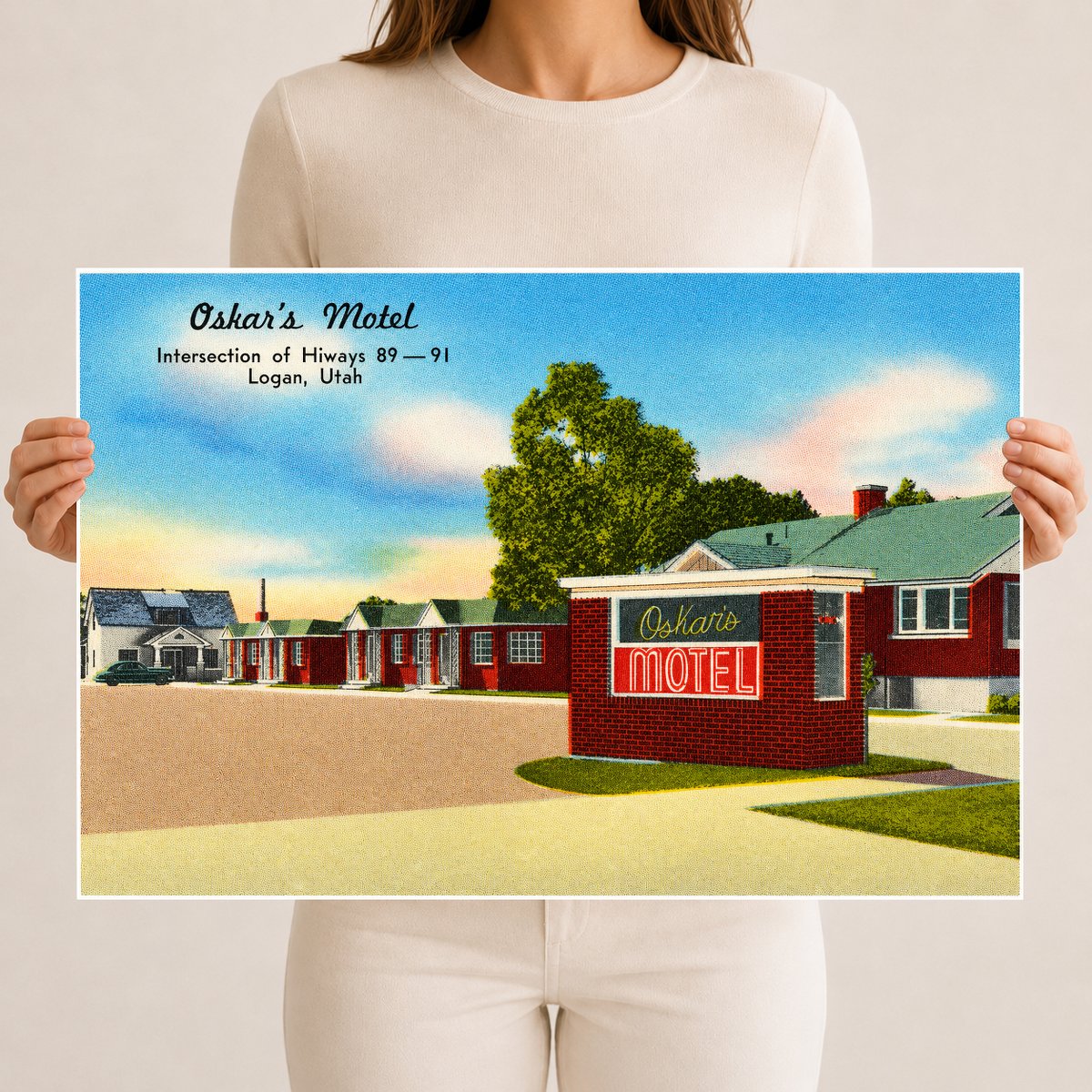 Logan, UT: Oskar's Motel, intersection of highways 89 -- 91