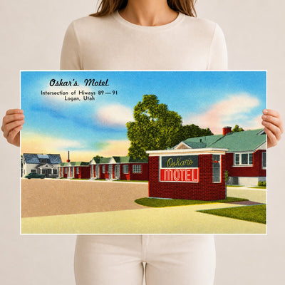 Logan, UT: Oskar's Motel, intersection of highways 89 -- 91
