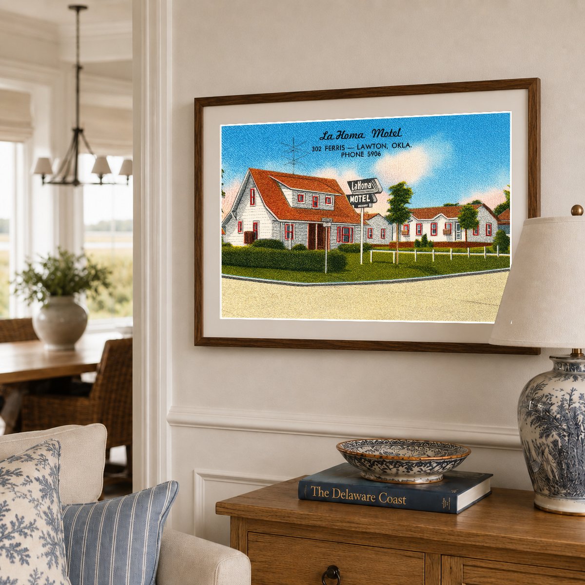 Lawton, OK: La Homa Motel, 302 Ferris -- Lawton, Okla., phone 5906