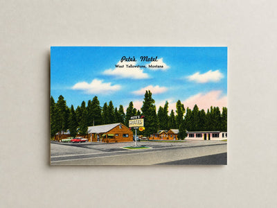 West Yellowstone, MT: Pete's Motel