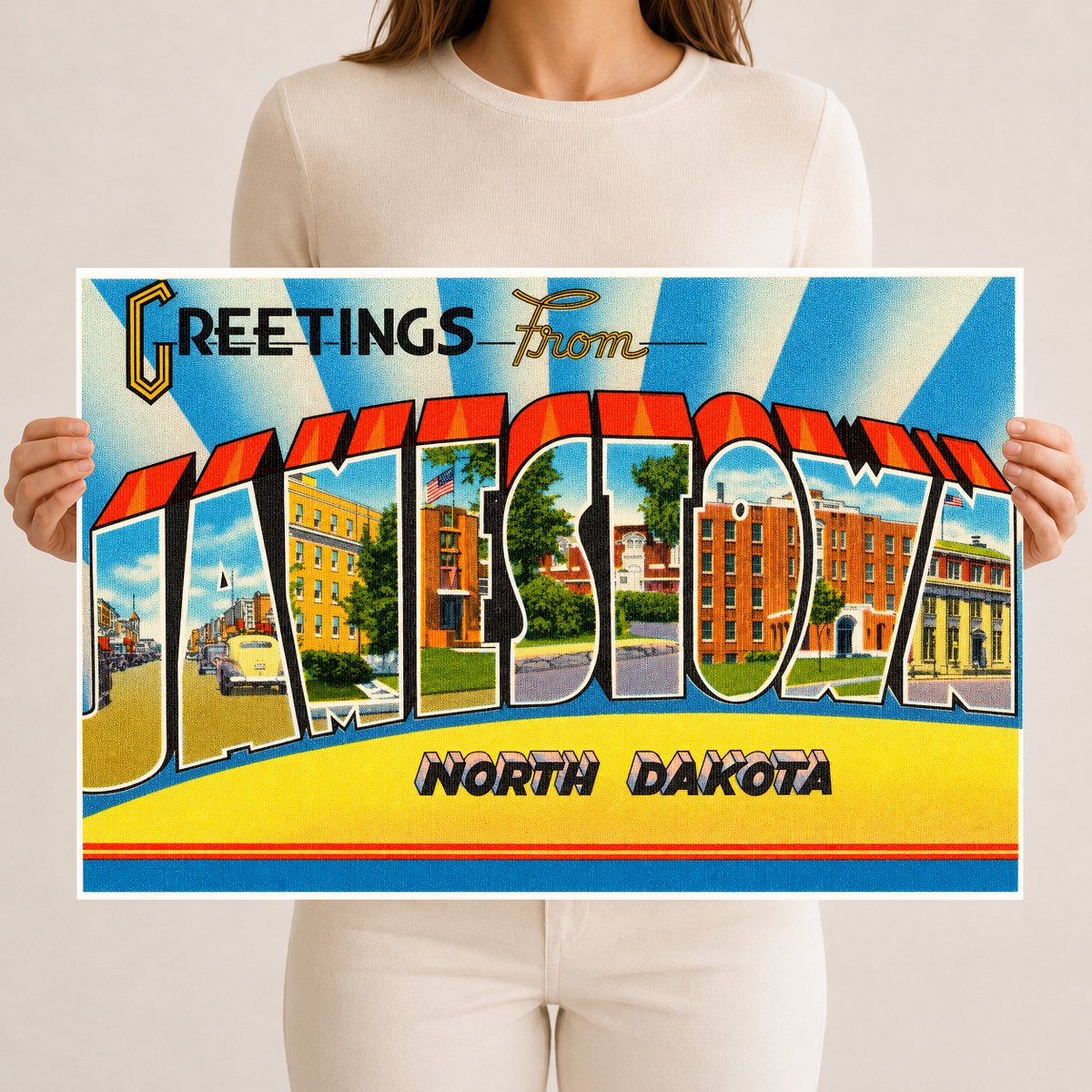 Jamestown, ND: Greetings from Jamestown