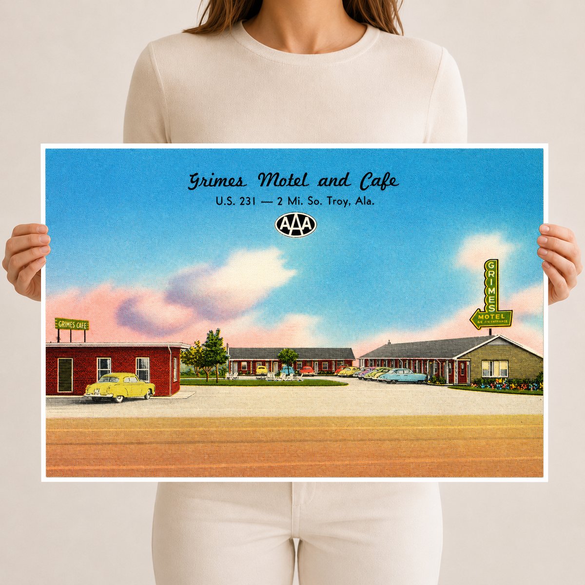 Troy, AL: Grimes Motel and Café