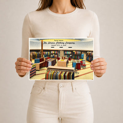 Valley City, ND: The Straus Clothing Company