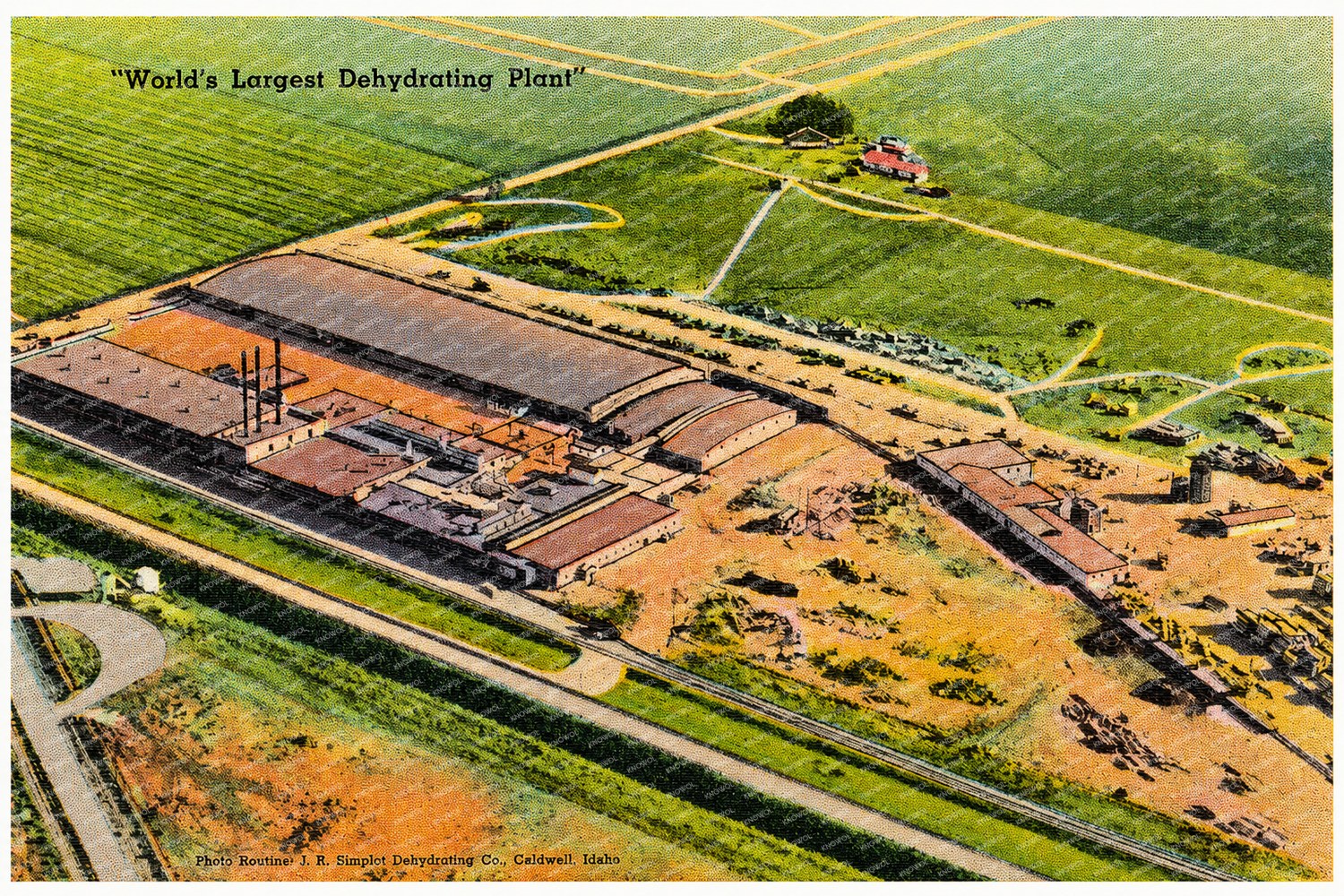 Caldwell, ID: "World's largest dehydrating plant"