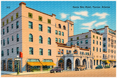 Tucson, AZ: Santa Rita Hotel