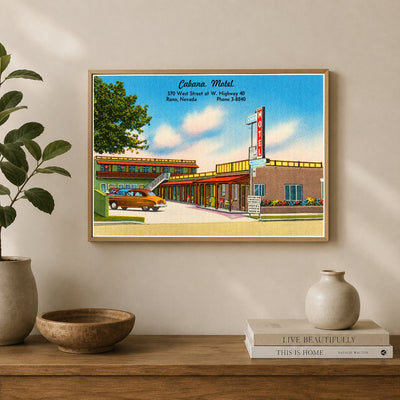 Reno, NV: Cabana Motel, 370 West Street at W. Highway 40