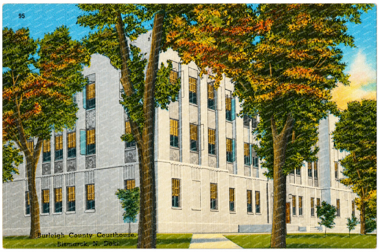 Bismarck, ND: Burleigh County Courthouse