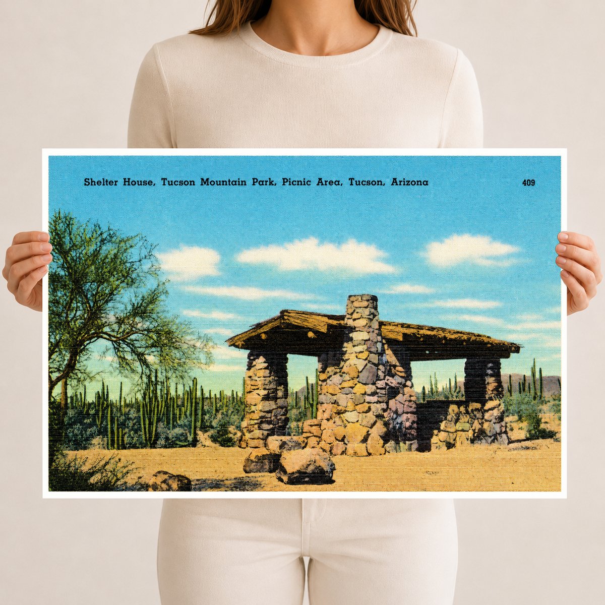 Tucson, AZ: Shelter house, Tucson Mountain Park, picnic area
