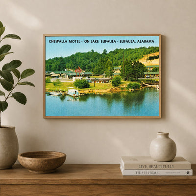 Eufaula, AL: Chewalla Motel - on Lake Eufaula - Eufaula